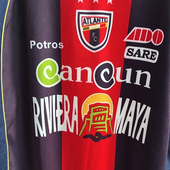 Men's Adult ATLANTE Football Soccer Futbol large jersey - Picture 2 of 6